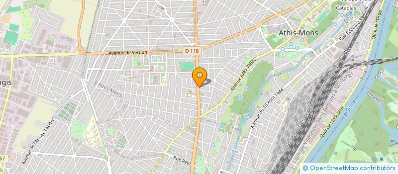 localisation de l'entreprise SAS CONSTANTIMMO TRANSACTION  ATHIS-MONS
