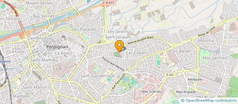 localisation de l'entreprise SAS CONSTRUCTIONS FACADES  PERPIGNAN