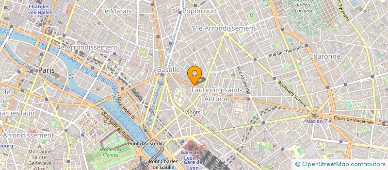 localisation de l'entreprise SAS CONSULT DREYFUSS  PARIS 11