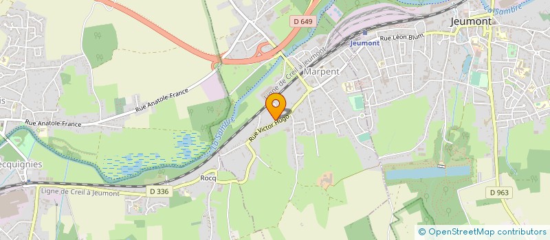 localisation de l'entreprise SAS CONT'NORD à MARPENT