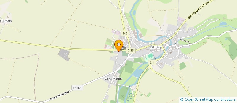 localisation de l'entreprise SAS CONTROLE TECHNIQUE DONZIAIS  DONZY