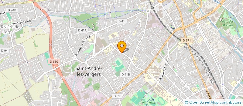 localisation de l'entreprise SAS CONZA MICHEL à SAINT-ANDRE-LES-VERGERS