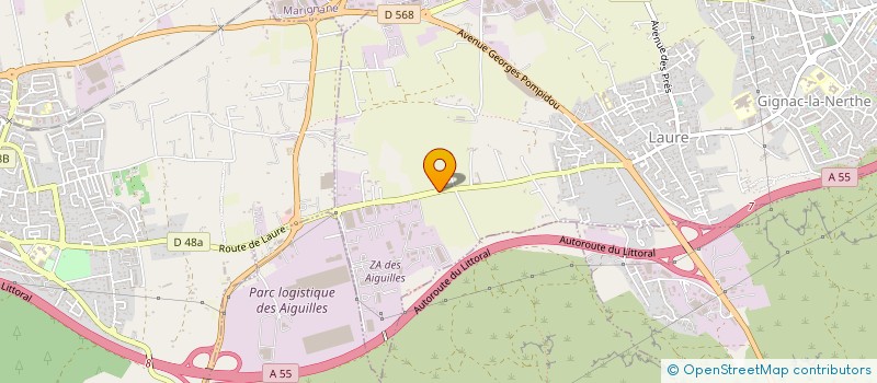 localisation de l'entreprise SAS COOKIN'CLOUD à GIGNAC-LA-NERTHE