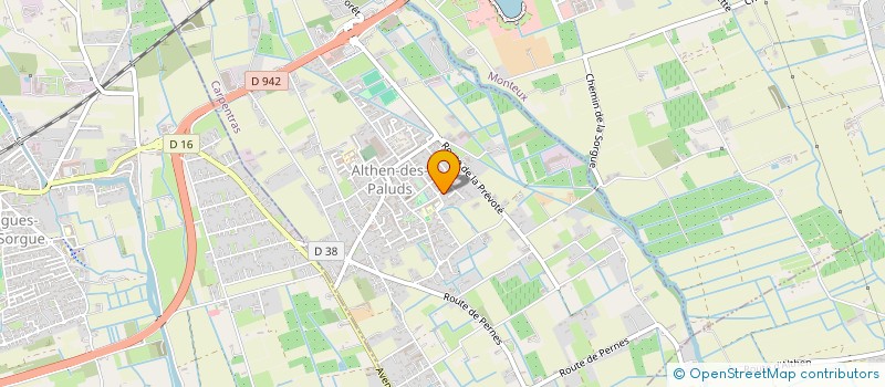 localisation de l'entreprise SAS COP2  ALTHEN-DES-PALUDS