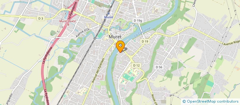 localisation de l'entreprise SAS COP2000  MURET