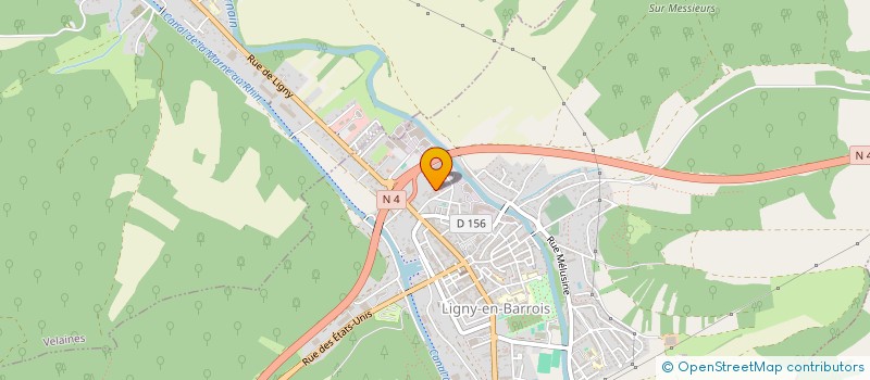localisation de l'entreprise SAS CORDEIRO à LIGNY-EN-BARROIS