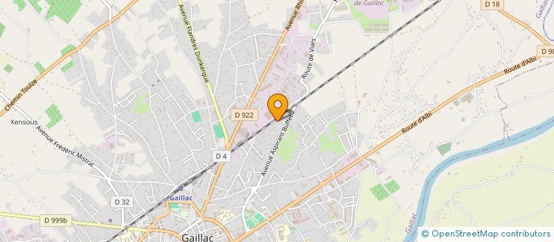 localisation de l'entreprise SAS COSTALIA HABITAT  GAILLAC