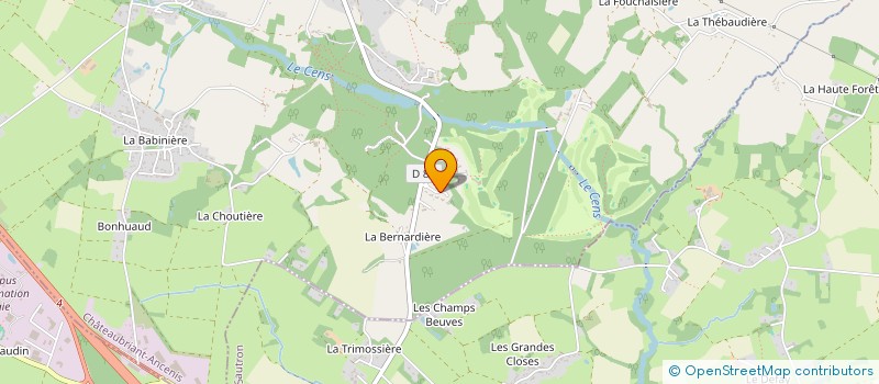 localisation de l'entreprise SAS COTES VENDEENNES  CORDEMAIS