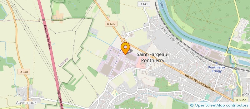 localisation de l'entreprise SAS COUNTRY CASA à SAINT-FARGEAU-PONTHIERRY
