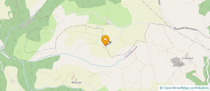 localisation de l'entreprise SAS COURIAC ENERGIE  SAINT-AFFRIQUE