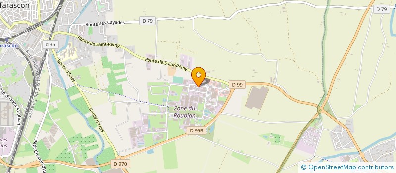 localisation de l'entreprise SAS CQFD  TARASCON