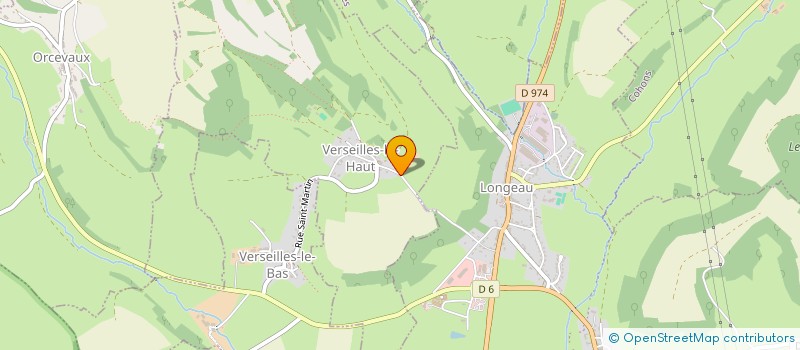 localisation de l'entreprise SAS CRESSOT à VERSEILLES-LE-HAUT