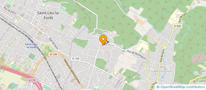 localisation de l'entreprise SAS CRJ à SAINT-PRIX