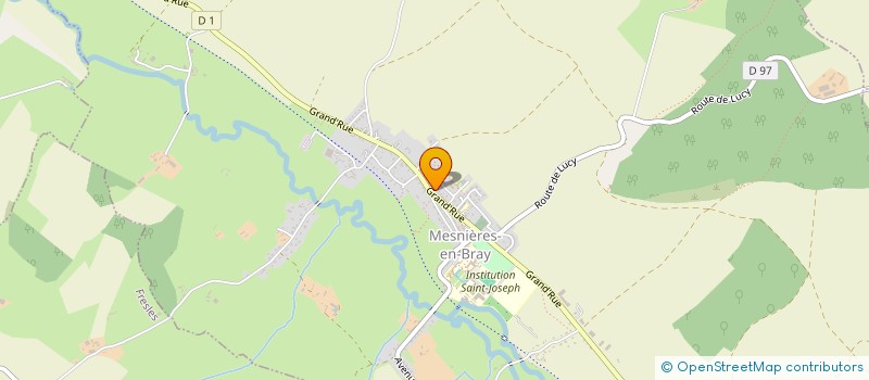 localisation de l'entreprise SAS CRMEM  MESNIERES-EN-BRAY