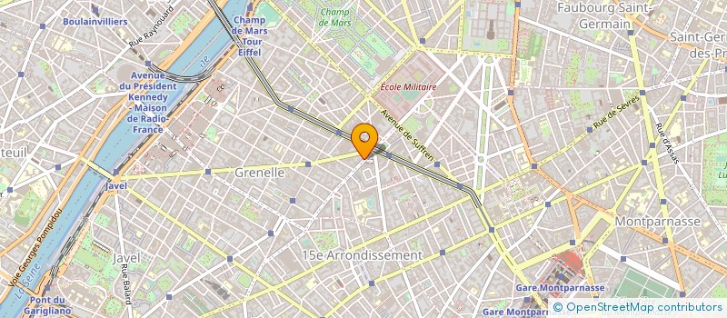 localisation de l'entreprise SAS CROIX NIVERT  PARIS