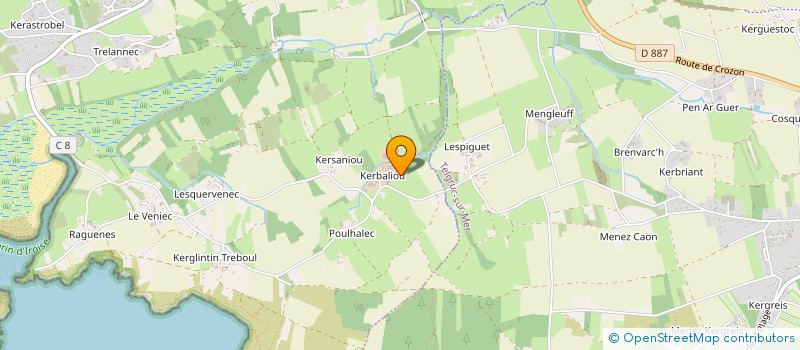 localisation de l'entreprise SAS CSB  CROZON