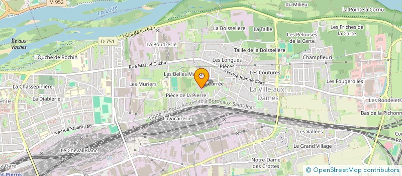 localisation de l'entreprise SAS CTA 2A+  SAINT-PIERRE-DES-CORPS