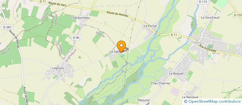 localisation de l'entreprise SAS CTKR à CHAMPNIERS