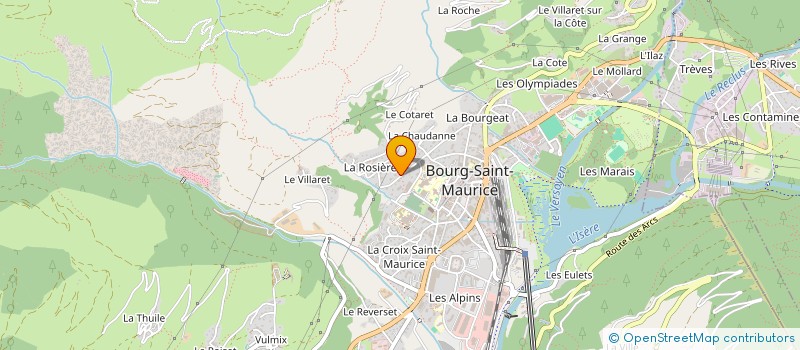 localisation de l'entreprise SAS CUISINES TARENTAISE à BOURG-SAINT-MAURICE