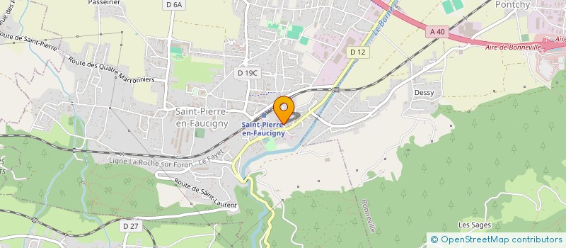 localisation de l'entreprise SAS CULLAFFROZ JACKY à SAINT-PIERRE-EN-FAUCIGNY