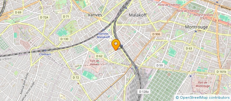 localisation de l'entreprise SAS CUT AUDIOVISUEL à MALAKOFF
