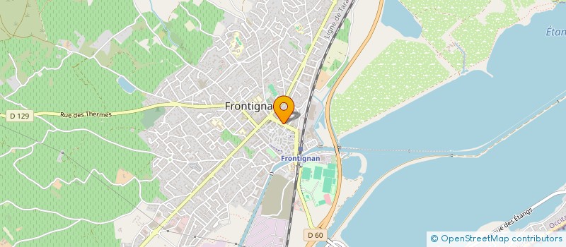 localisation de l'entreprise SAS CYCLES VINCENS à FRONTIGNAN