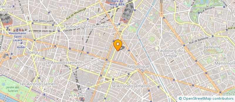 localisation de l'entreprise SAS CYRUS  PARIS