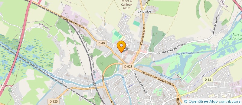 localisation de l'entreprise SAS D'ARTAGNAN à ABBEVILLE