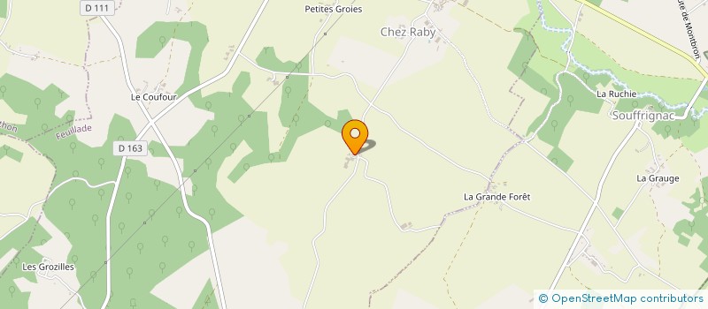 localisation de l'entreprise SAS D'EL SOLER  FEUILLADE