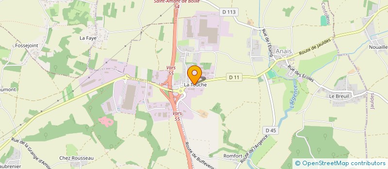 localisation de l'entreprise SAS D'EXPLOITATION DES ETABLISSEMENTS POIGNAT à ANAIS