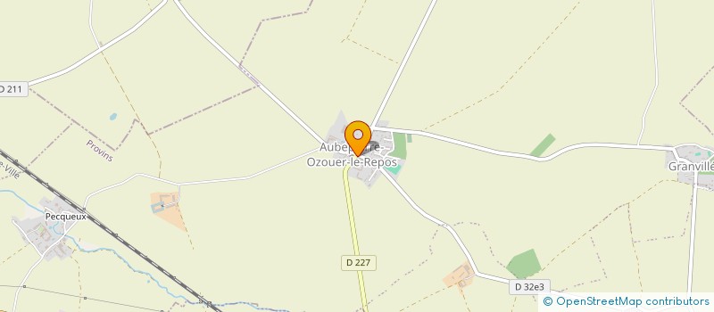 localisation de l'entreprise SAS D'ORMESSON à AUBEPIERRE-OZOUER-LE-REPOS
