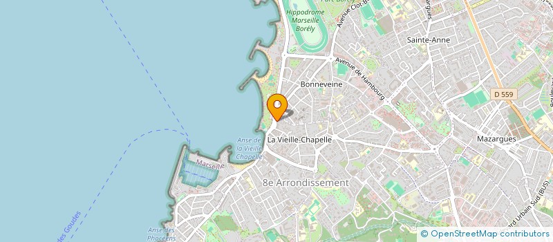 localisation de l'entreprise SAS D2PRO à MARSEILLE 8
