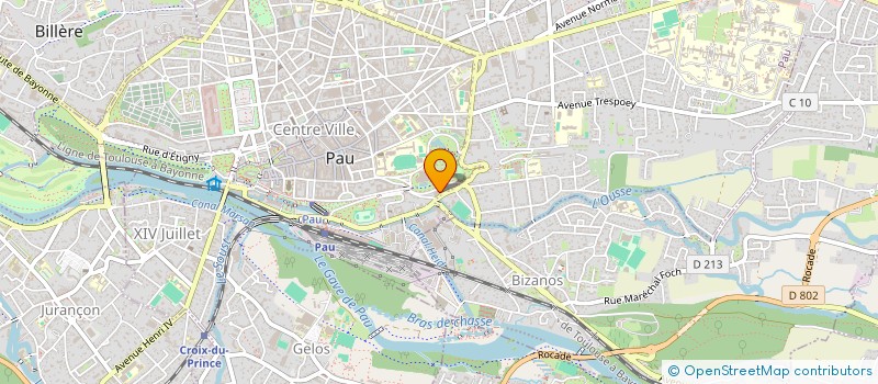 localisation de l'entreprise SAS DABESCAT IMMOBILIER  URDOS