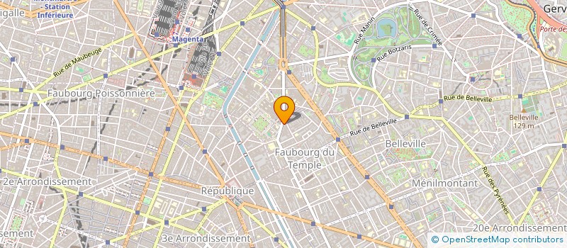 localisation de l'entreprise SAS DAHILI HOLDING  PARIS