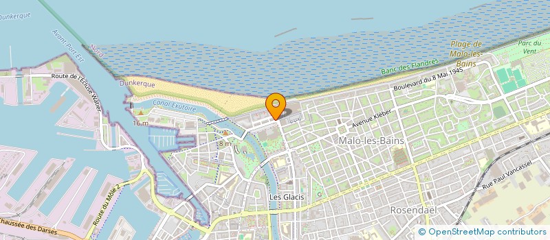 localisation de l'entreprise SAS DAJON à DUNKERQUE