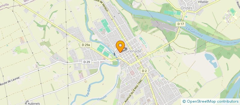 localisation de l'entreprise SAS DALAOL  GRENADE