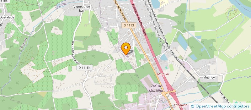 localisation de l'entreprise SAS DALLAGE MONTEIRO  SAMAZAN