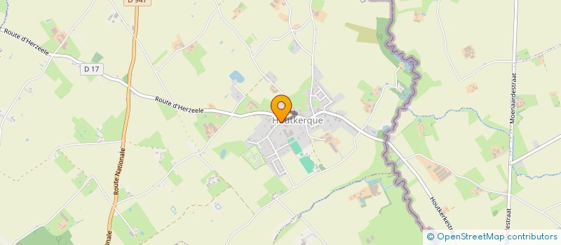 localisation de l'entreprise SAS DAMBRE DEBRUYNE  HOUTKERQUE