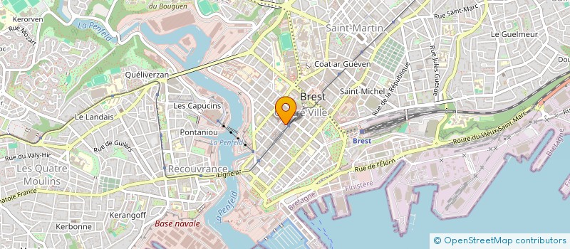 localisation de l'entreprise SAS DAMFURS à BREST