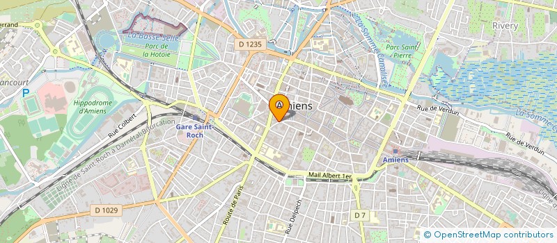 localisation de l'entreprise SAS DASI FRERES à AMIENS