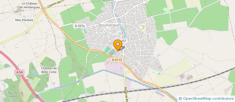 localisation de l'entreprise SAS DAUMAS-MILETTO à BOUILLARGUES