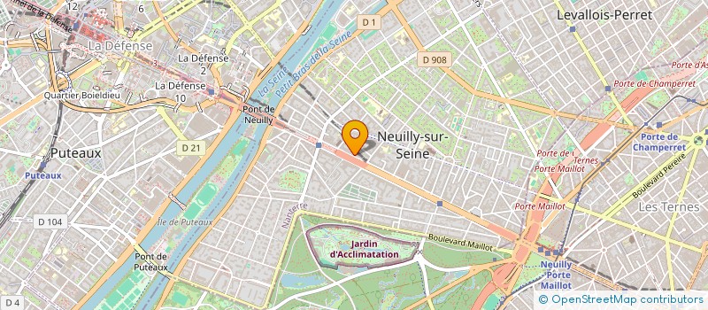 localisation de l'entreprise SAS DAVALFLORE PROJECT ASSISTANCE à NEUILLY-SUR-SEINE