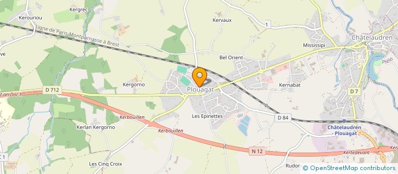 localisation de l'entreprise SAS DB3S à PERROS-GUIREC