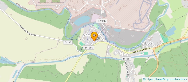 localisation de l'entreprise SAS DDJP à SAINT-DIZIER