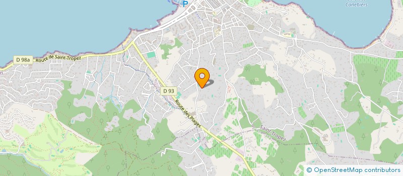 localisation de l'entreprise SAS DE 8 FOCH à SAINT-TROPEZ