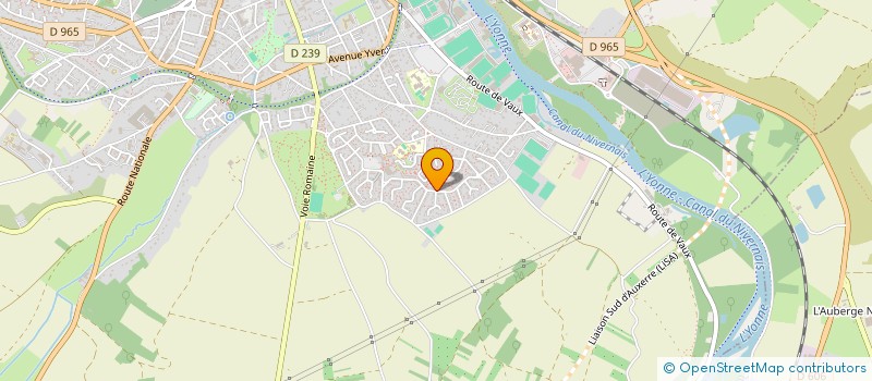 localisation de l'entreprise SAS DE ALMEIDA FRANCK à AUXERRE