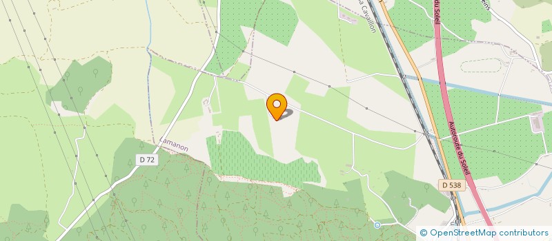 localisation de l'entreprise SAS DE BECDEJUN  LAMANON