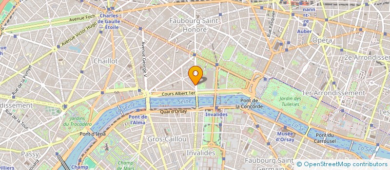 localisation de l'entreprise SAS DE GRANDCHAMP à PARIS