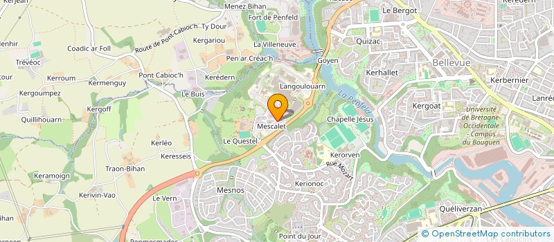 localisation de l'entreprise SAS DE KERGADIOU à TAULE