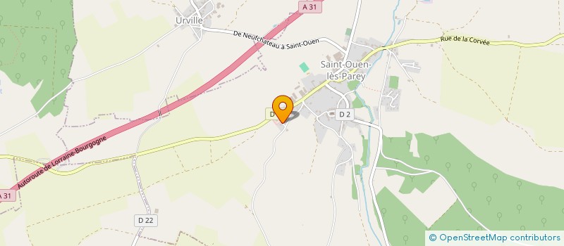 localisation de l'entreprise SAS DE L'ANGER  LA VACHERESSE ET LA ROUILLIE